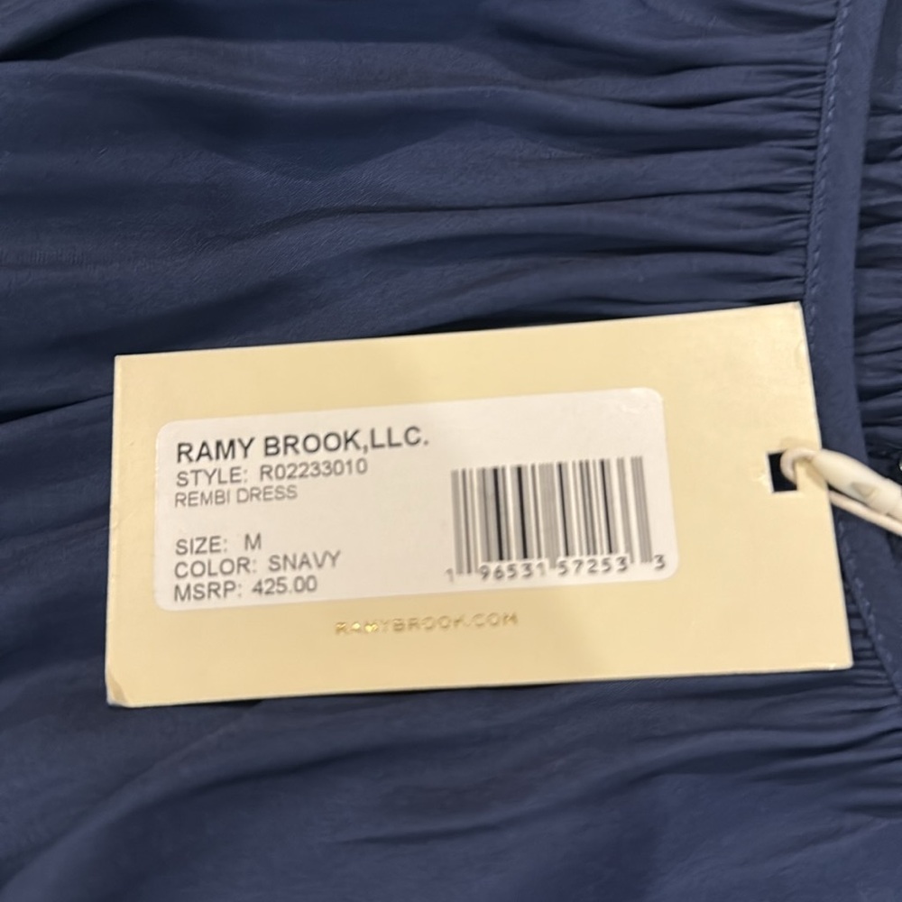 #81 RAMY BROOK NAVY DRESS - Picture 4 of 4
